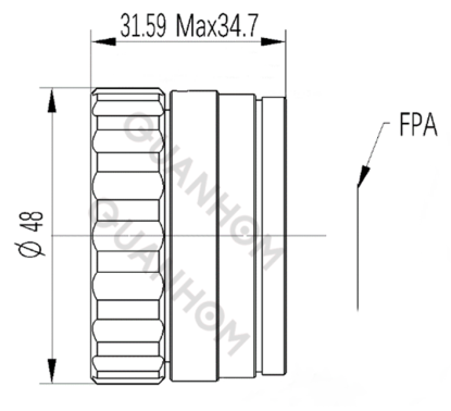 Athermalized Lens - GLA2510MK-A3