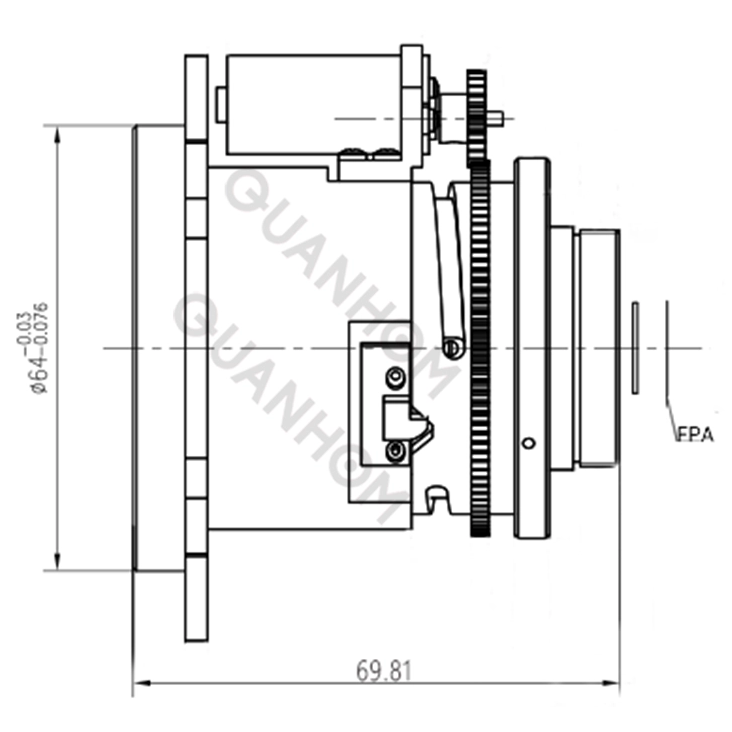 Motorized Lens - GLE3010MR