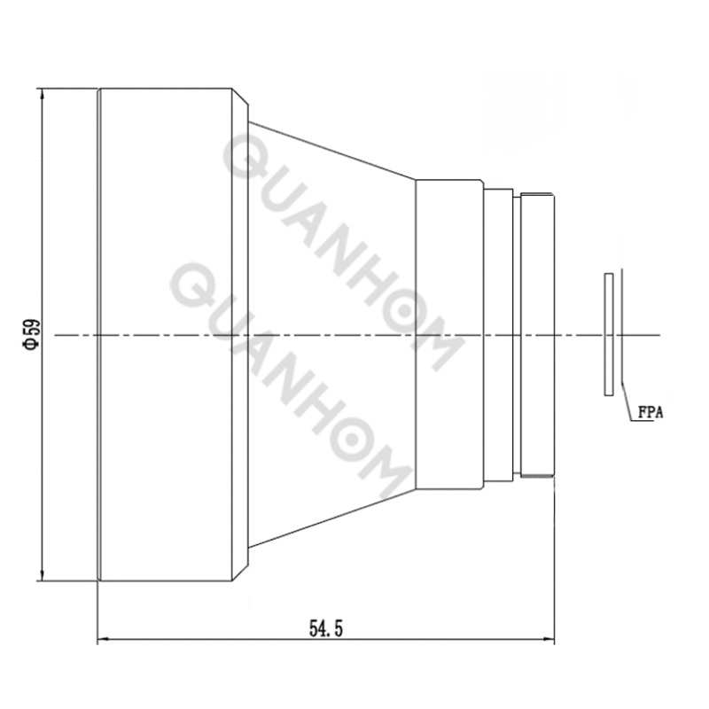 Athermalized Lens - GLA5010ZA
