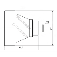 Athermalized Lens - GLA7512D