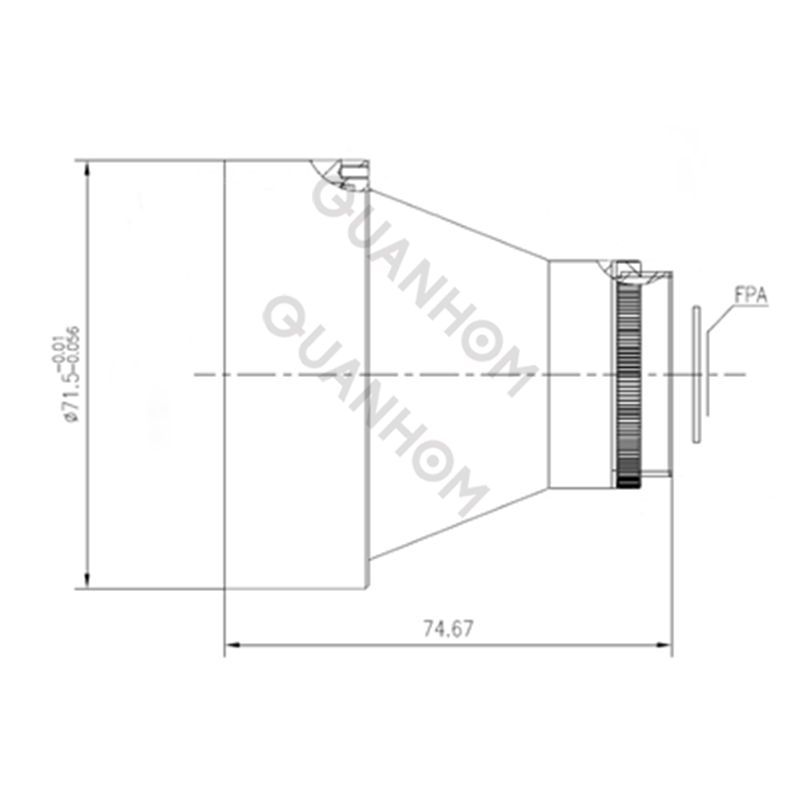 Athermalized Lens - GLA6010D