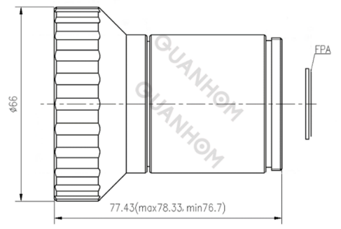 Athermalized Lens - GLA1510K